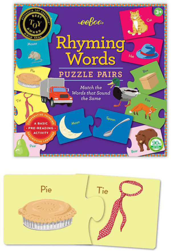 Rhyming Puzzle Pairs