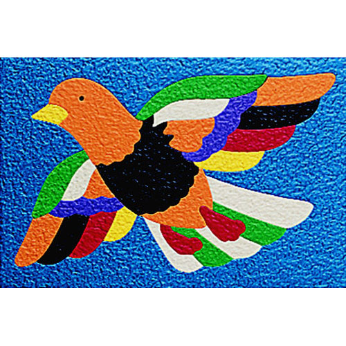 Crepe Rubber Puzzle - Bird 27pc