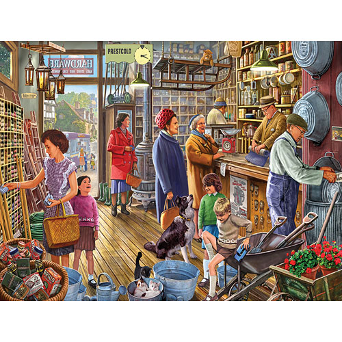 The Hardware Store-550 Piece Puzzle-White Mountain Puzzles