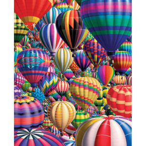 Hot Air Balloons Puzzle-White Mountain Puzzles